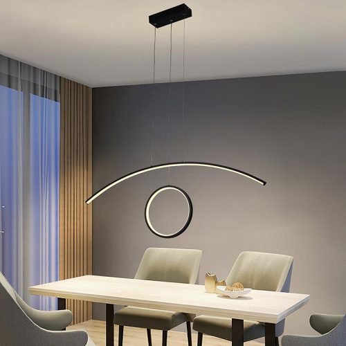 LED DESIGN FÜGGŐLÁMPA+vezérlés 55W