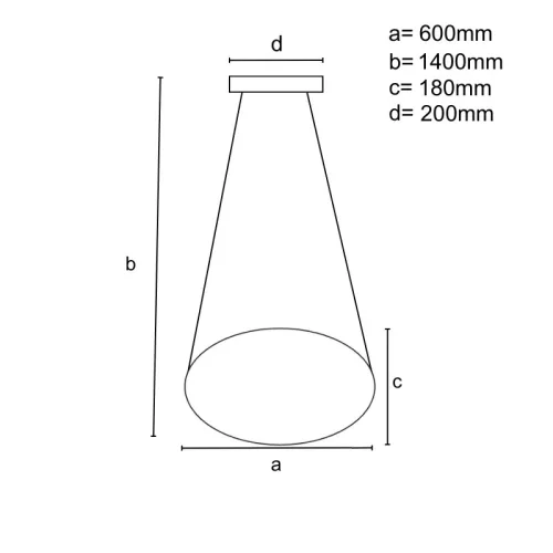 LED DESIGN FÜGGŐLÁMPA+vezérlés 70W
