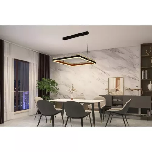 LED DESIGN FÜGGŐLÁMPA+vezérlés 100W