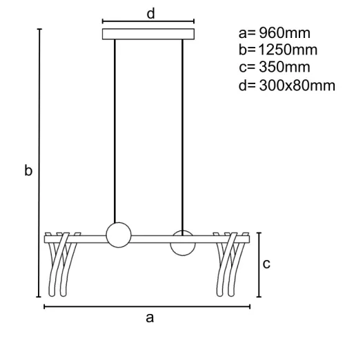 LED DESIGN FÜGGŐLÁMPA+vezérlés 105W
