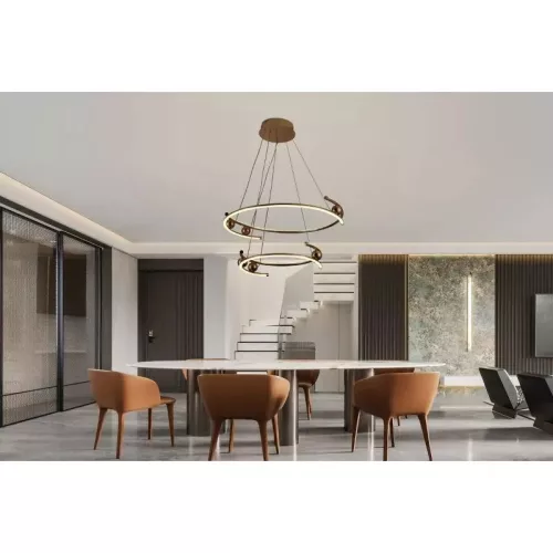 LED DESIGN FÜGGŐLÁMPA+vezérlés 80W