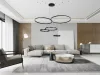 LED DESIGN FÜGGŐLÁMPA+vezérlés 220W