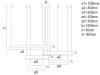 LED DESIGN FÜGGŐLÁMPA+vezérlés 220W