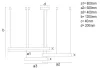 LED DESIGN FÜGGŐLÁMPA+vezérlés 125W
