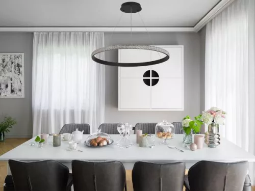 LED DESIGN FÜGGŐLÁMPA+vezérlés 55W