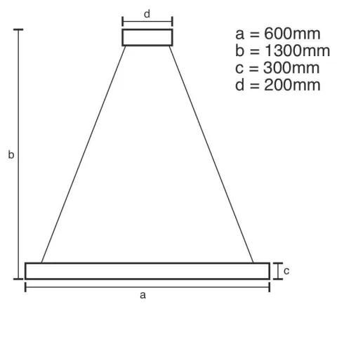 LED DESIGN FÜGGŐLÁMPA+vezérlés 130W