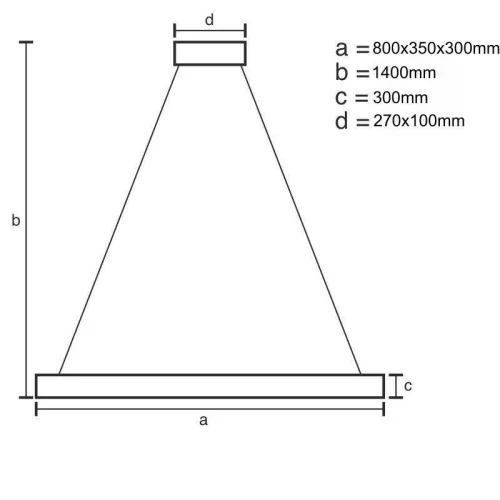 LED DESIGN FÜGGŐLÁMPA+vezérlés 100W