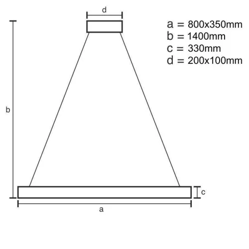 LED DESIGN FÜGGŐLÁMPA+vezérlés 90W