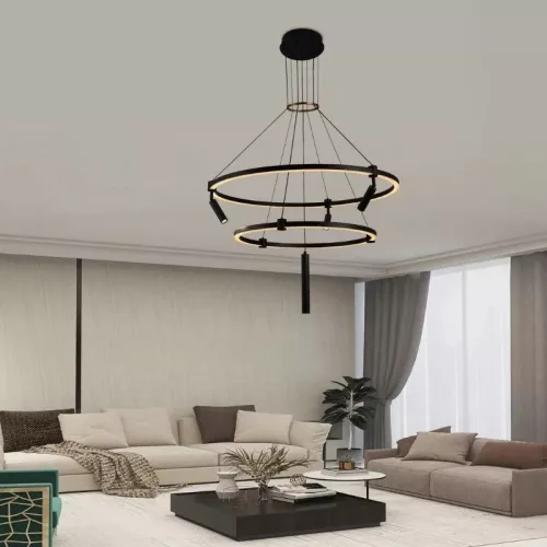 LED DESIGN FÜGGŐLÁMPA+vezérlés 140W