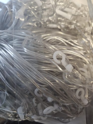 Fényfüzér, hideg fehér, 20m * 0,4m 100 csík, IP44, beltéri és kültéri