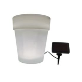 Napelemes virágcserép