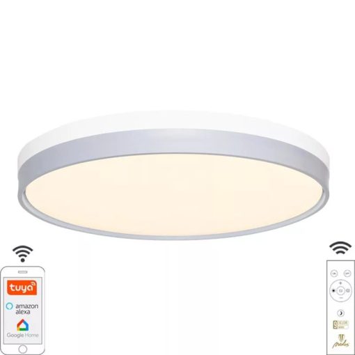 LED MENNYEZETI LÁMPA OPÁL+TÁVVEZÉRLŐ + WIFI 48W