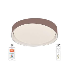 LED MENNYEZETI LÁMPA OPÁL+TÁVVEZÉRLŐ + WIFI 48W