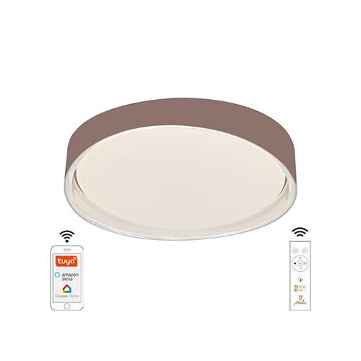 LED MENNYEZETI LÁMPA OPÁL+TÁVVEZÉRLŐ + WIFI 48W