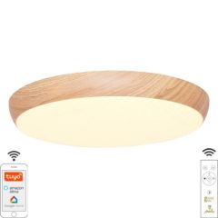 LED MENNYEZETI LÁMPA OPÁL+TÁVVEZÉRLŐ + WIFI 48W