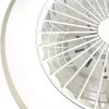 LED MENNYEZETI LÁMPA OPÁL+VENTILÁTOR +TÁVVEZÉRLŐ 48W