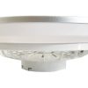 LED MENNYEZETI LÁMPA OPÁL+VENTILÁTOR +TÁVVEZÉRLŐ 48W