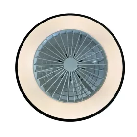 LED MENNYEZETI LÁMPA OPÁL+VENTILÁTOR +TÁVVEZÉRLŐ 48W