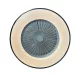 LED MENNYEZETI LÁMPA+VENTILÁTOR+TÁVVEZÉRLŐ 72W