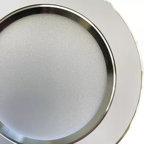 LED PANEL 7,5W/SMD/4000K/ FEHÉR-EZÜST