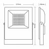 LED REFLEKTOR PROFI PLUS 50W/5000K/FEKETE