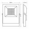 LED REFLEKTOR PROFI PLUS 300W/5000K/FEKETE
