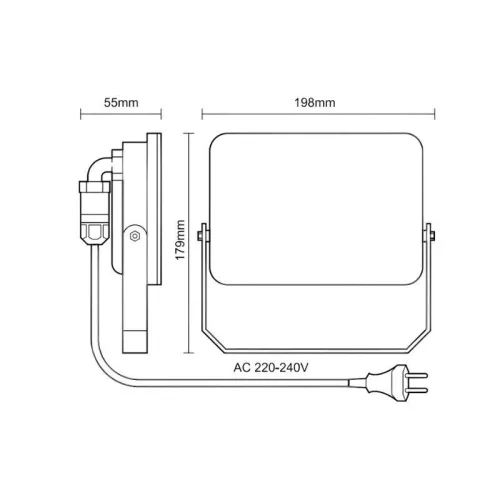 LED reflektor 50W / 4000K - LF7024