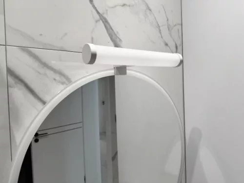 NEDES 8W, 4000K, fehér, tükör feletti lámpa IP44-es védettségű