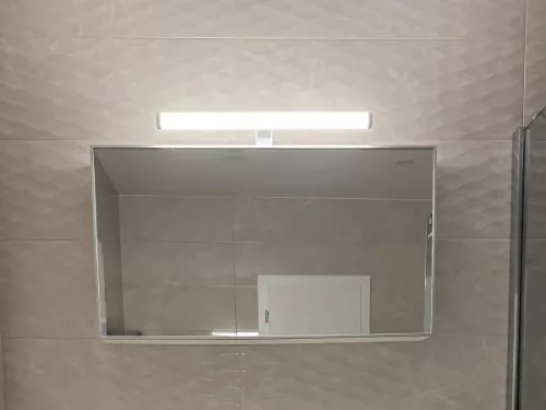 NEDES 12W, 4000K, fehér, tükör feletti lámpa IP44-es védettségű