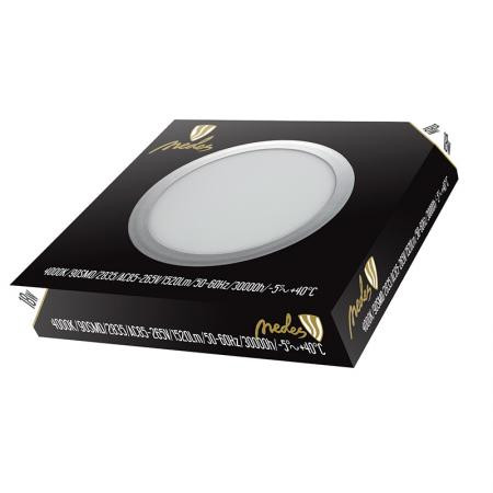 LED PANEL 18W/PR/SMD/4000K/EZÜST