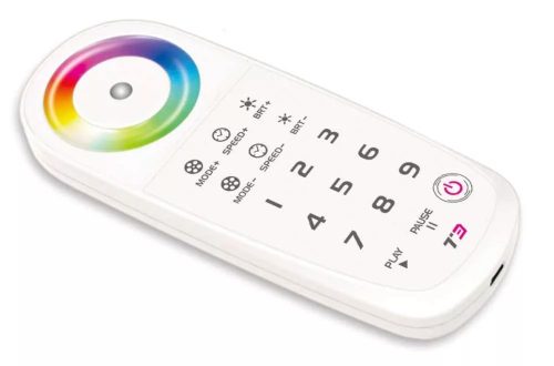 RGB led szalag csoportvezérlő távirányító 2,4 GHz
