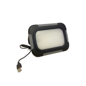   LED reflektor, USB töltővel, hordozható 10 W-os, 350-700 lm natúr fehér