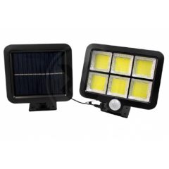 Napelemes LED reflektor 4 W-os mozgásérzékelővel