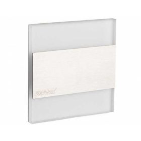   TERRA meleg fehér 12 V króm, beltéri LED-es lépcső világítás