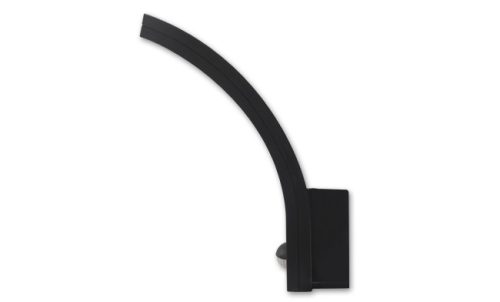 LED Diron 10W-os natúr fehér, fekete fali lámpa, mozgásérzékelős