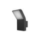 LED Clark 12 W-os natúr fehér, fekete fali lámpa