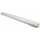LED 120 cm-es armatúra 2x18 W-os víztiszta fedéllel LED fénycsövekkel