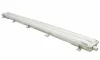 LED 120 cm-es armatúra 2x18 W-os víztiszta fedéllel LED fénycsövekkel