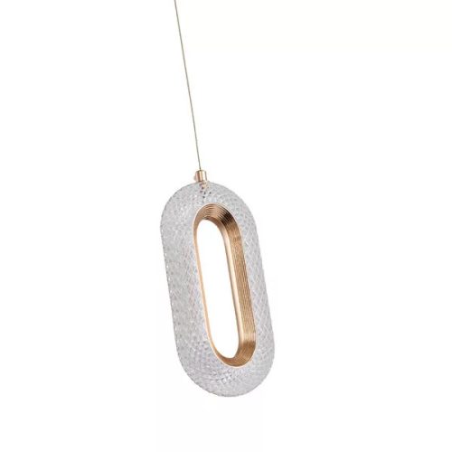 függesztett lámpatest, arany színű 3000K 120X1300mm, 780lm ARTE ILLUMINA KRIKO