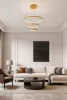 Kör LED csillár 20/40/60cm 77W arany Coma