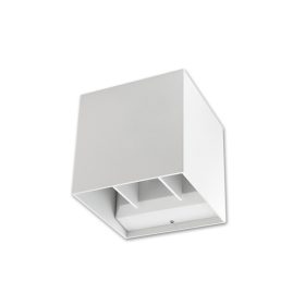 LED Kira 6 W-os fehér szögletes fali lámpa