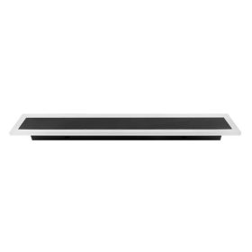   LED Durango 38 W-os fekete, 100 cm-es, kültéri oldalfali lámpa