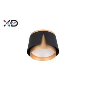   MasterLED Bud fekete/arany mennyezeti lámpa keret, GX53-es foglalattal