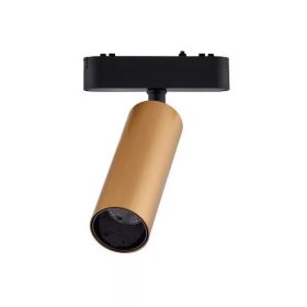   Eurolamp, Mágneses sínre szerelhető Ultra Slim lámpa fekete/bronz, 7W, 40V, 3CCT