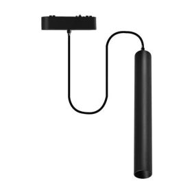   Eurolamp, Mágneses sínre szerelhető, függő, Ultra Slim lámpa fekete, 7W, 40V, 3CCT