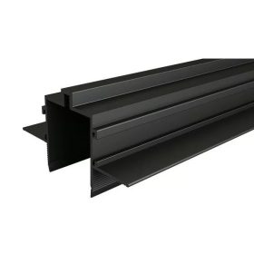   MasterLED LUXO fekete gyűjtősín 1 méter hosszú süllyesztett rögzítő 48V