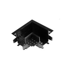   MasterLED LUXO 48V mágneses sínlámpa rendszerhez csatlakozó süllyesztett L típusú fekete