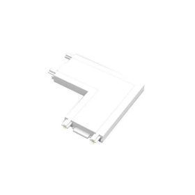   MasterLED LUXO 48V mágneses sínlámpa rendszerhez felületre szerelhető L összekötő fehér