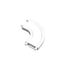   MasterLED LUXO 48V mágneses sínlámpa rendszerhez felületre szerelhető L hajlított összekötő fehér