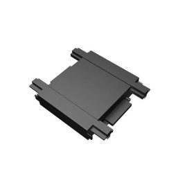   MasterLED LUXO mágneses sínlámpa rendszerhez  összekötő 48V I-es típusú felületre fekete